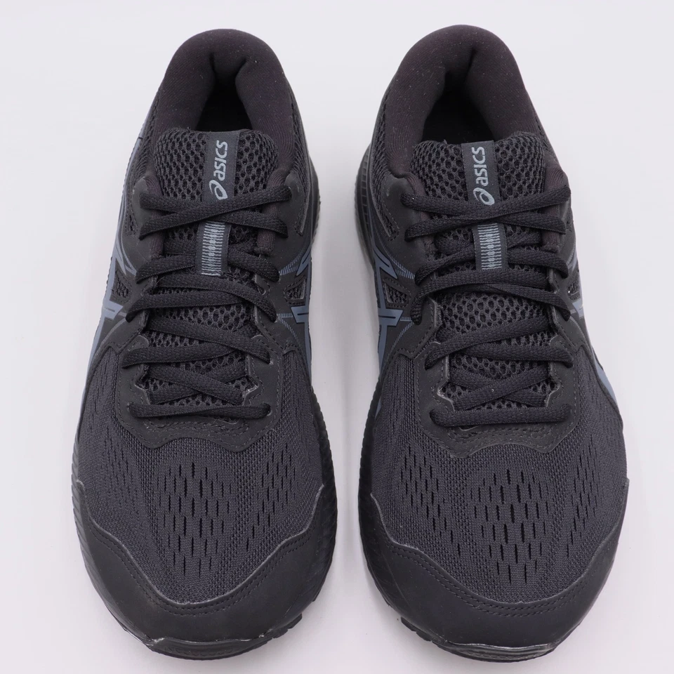 Zapatillas deportivas ASICS GEL CONTEND 7 para hombre talla 9,5 extra anchas negras EE. UU. Foto 2 de 4