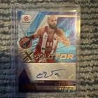 Evan Fournier 2025-26 Contenders EuroLeague Bronze X-Factor Auto /25 Olympiacos