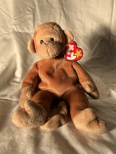 Ty Beanie Baby Bongo The Monkey Toy (4067)