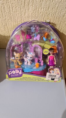 Polly Pocket Fashion - Sparklin´ Pets - Puppe Lila - Neu in OVP