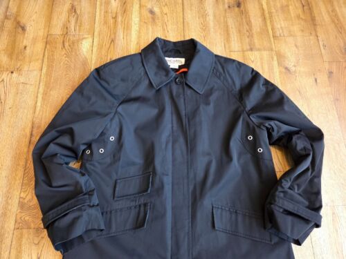 Michael Kors men's black trench coat with detachable liner size M - Picture 2 of 15