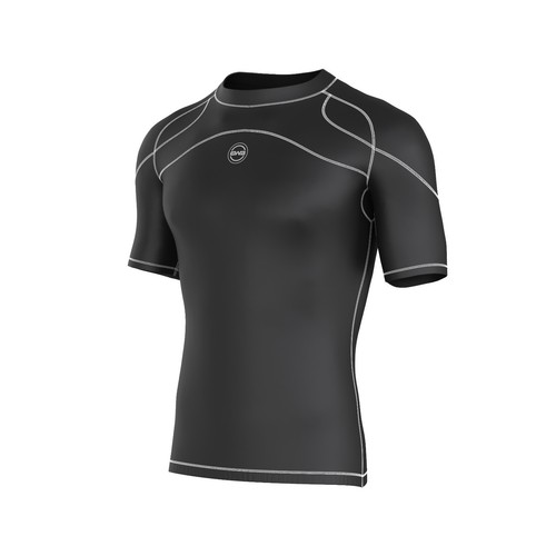 BWB Mens Compression Armour Base Layer Top Short Sleeve Thermal Gym Sports Shirt - Picture 43 of 54
