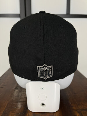 Atlanta Falcons Hat Cap Fitted Adult 7 3/8 Black 59Fifty New