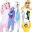 thumbnail 12 - Kids Adult Costume Cosplay Kigurumi Halloween Pajamas Animal Xmas Gift Jumpsuit