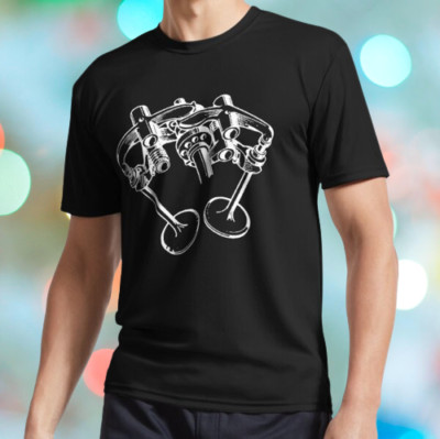 HOT SHIRT DUCATI DESMO LINE DRAWING LOGO TSHIRT UNISEX TEE FUNNY USA SIZE S-5XL