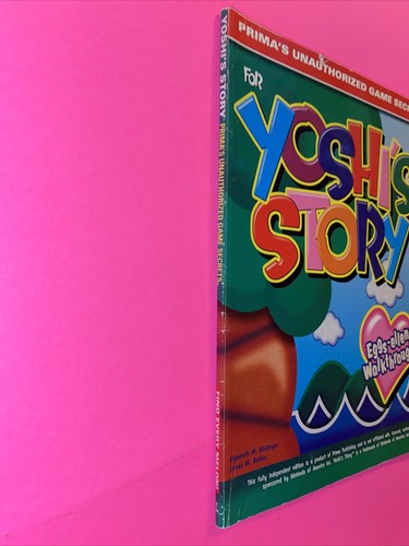 Prima's Unauthorized Game Secrets for Yoshi's Story N64 Strategy Guide - Picture 3 of 3
