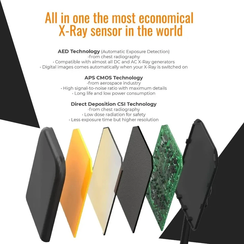 Sensor Waldent Carpo RVG V (Tamaño - 1) Foto 4 de 4