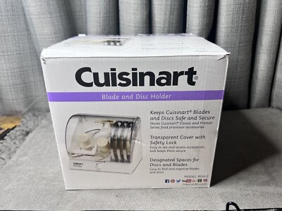 Cuisinart BDH-2 Food Processor Blade Disc Holder 6 Spots EMPTY Open Box