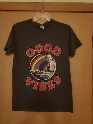 OFFICIAL MR. ROGERS GOOD VIBES SHIRT SIZE SMALL/MR. ROGERS SHIRT/MR. ROGERS 