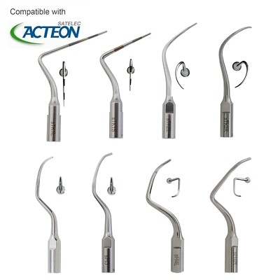 Dental Ultrasonic Piezo Scaler Tip Fits Satelec Acteon Curette Perio H3 H4R H4L