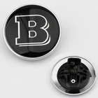 NEW 57mm  BRABUS Hood Emblems BADGE DECAL A.M.G - Free Shipping
