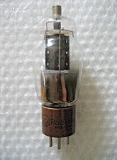 1 x NOS NIB 807 RCA - Black Plate Tube - TV-7 Tested  - 1940s