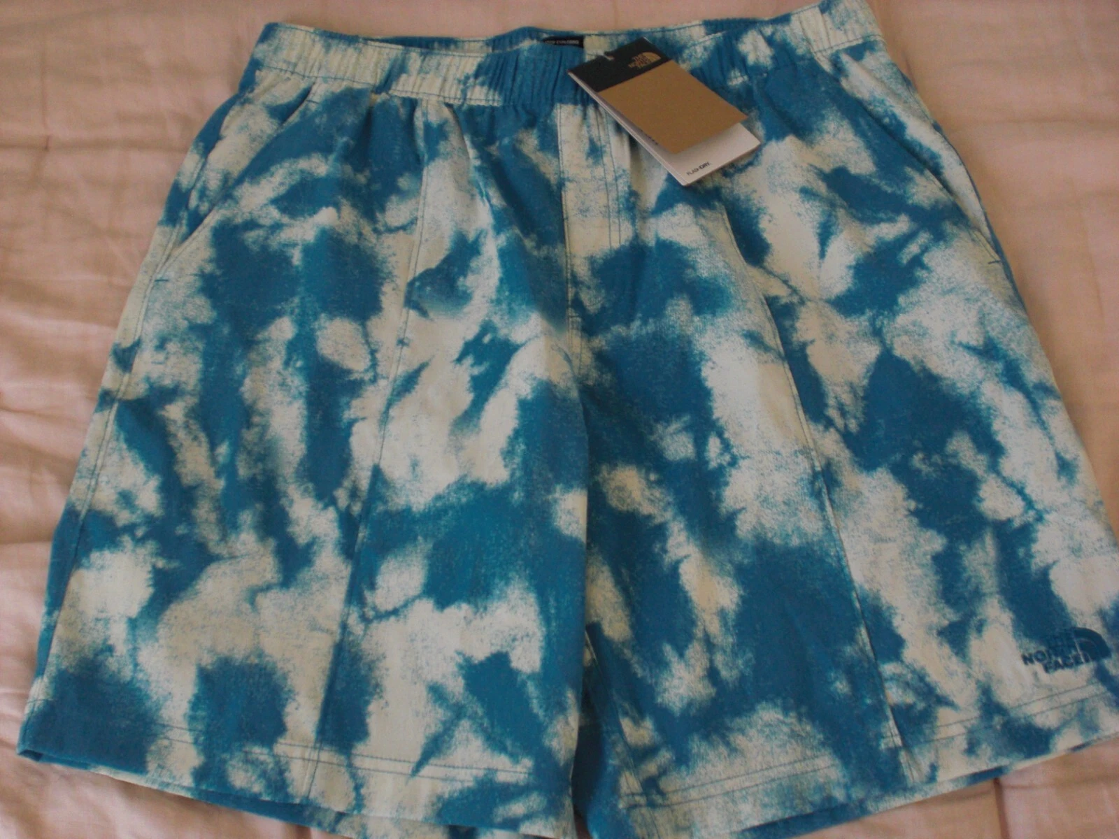 North Face Class V Pull-On Perf. Shorts, NWT - Men’s M + XL Long - 9” Ins., $50