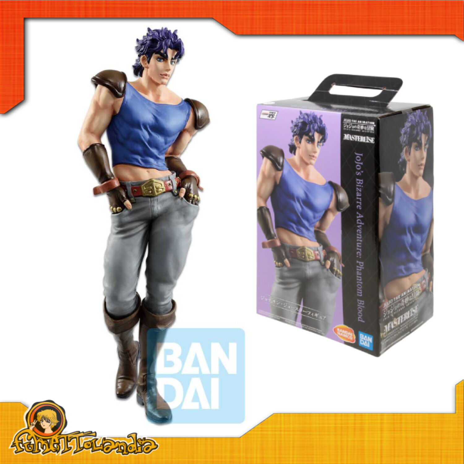 Jojo's Bizarre Adventure Ichiban 9 Inch Statue Figure Masterlise - Jonathan  Joestar DJ Pose (Pre-Order Ships April 2024)