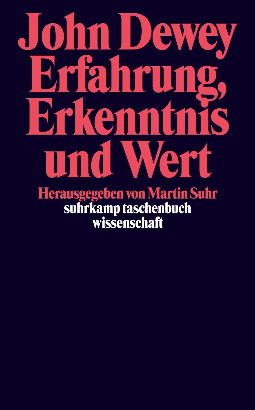 Thumbnail - Erfahrung, Erkenntnis Und Wert | John Dewey | Deutsch | Taschenbuch |