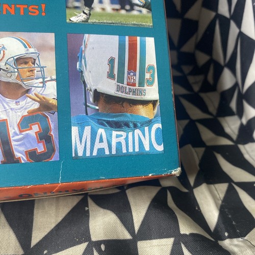 VTG 1995 GM Wheaties QB Dan Marino Record Breaker Sealed Breakfast Cereal Box - 第 17/19 張圖片