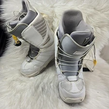 Burton Womens Snowboard Boots Size 7 Mint Imprint 1 White *Damaged
