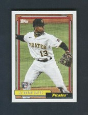 2021 Topps Update Series 1992 Redux Rookie Card RC # T92-38 Ke'Bryan Hayes