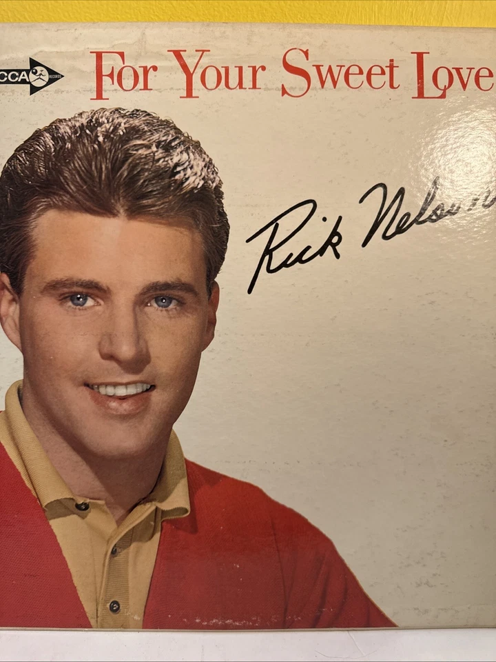 RICKY NELSON. "For Your Sweet Love". ORIGINAL US ISSUE.BLACK DECCA. DL 4419 - Image 3 of 4