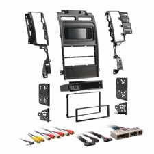 METRA 99-5722 /S-DIN & D-DIN RADIO DASH KIT/ 2010-2012 FORD TAURUS (W/ KEY START