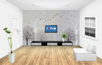 3D Branch Bird ZHUA16521 Wallpaper Wall Murals Removable Self-adhesive Ann