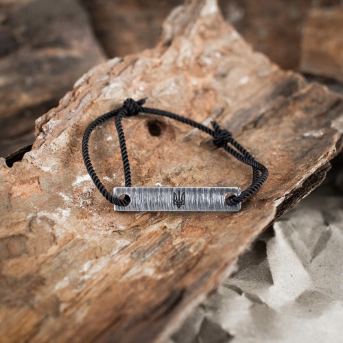 Pulsera Ucrania azov para hombre, pulsera Azovstal, pulsera Brutal bar - Imagen 6 de 15