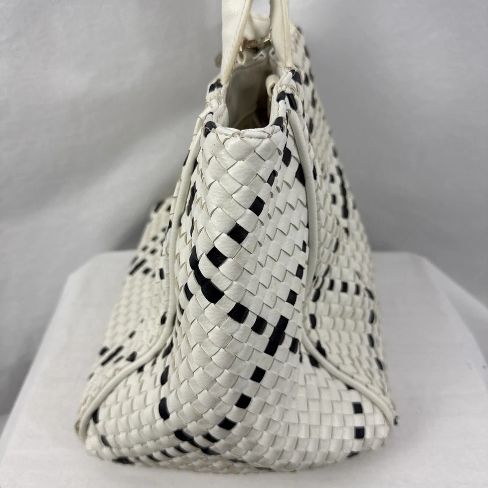 Bolsa Tote Deux Lux Barrow, Branca/Preta Grande Shopper - Imagem 4 de 4