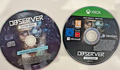 Observer System Redux (Xbox Series X/One, 2021) mit Soundtrack Disc