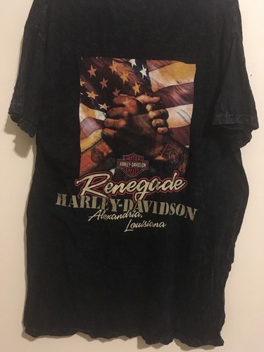 HARLEY-DAVIDSON Renegade Alexandria, LA Men’s Large T Shirt - Picture 2 of 6