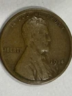 1914-S Lincoln Wheat Cent Penny Beautiful Coin Rare Date. Fine Condition