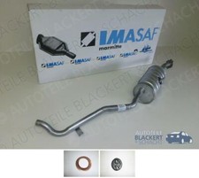 IMASAF ESD Auspuff Endtopf + Anbauteile für Suzuki SJ 413 / Samurai SJ 1.4 kurz