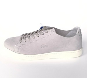 Lacoste Carnaby Evo Sneaker Grau Grey Weiß White Leder Gr 42 37SFA0014235  SALE | eBay