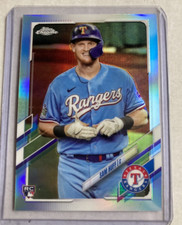 2021 Topps Chrome #81- SAM HUFF Refractor Rookie RC Card.