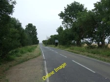 Photo 6x4 Road towards Guilden Morden Water End/TL2547  c2012