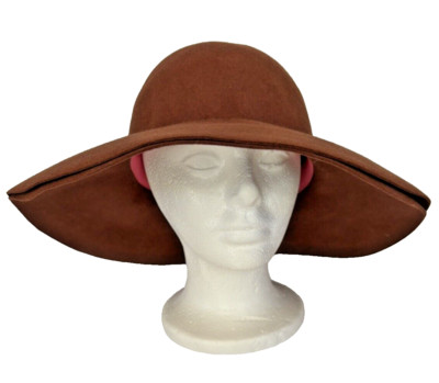 VTG Frank Olive Cream Black Hat Interesting Brim Very Nice Excellent Frank Olive | Accessories | Vtg Frank Olive Cream Black Hat  main image 3
