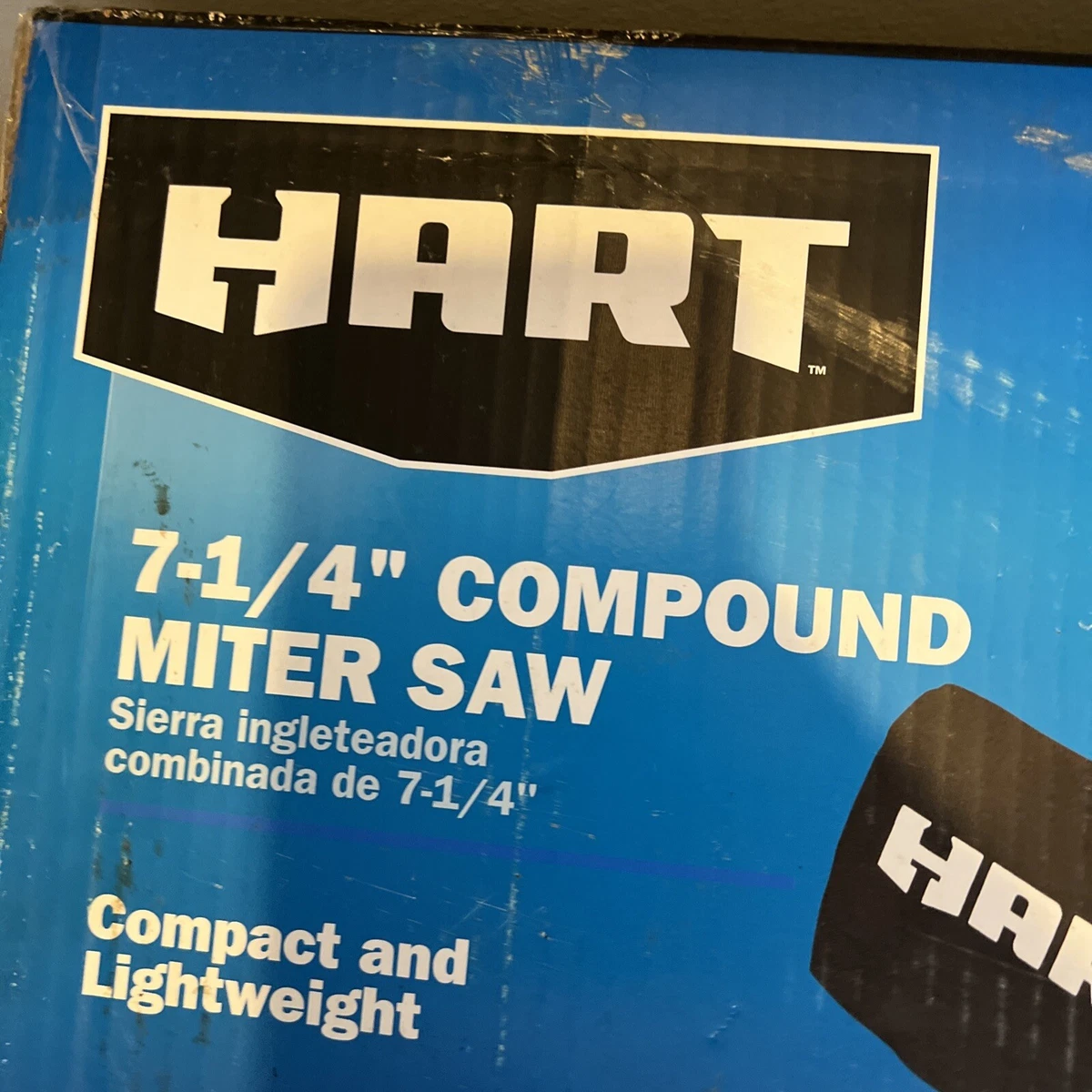 HART 7 1 4 Inch 9 Amp Compound Miter Saw HTMS01 New eBay