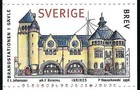 Fire - Sweden Booklet of 5 Stamps / Public Buildings - Fire Station in Gavle — photo 2