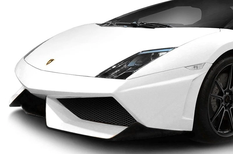 For Lamborghini Gallardo 04-08 Front Bumper Cover LP560 LP570 Style Fiberglass Foto 2 de 4