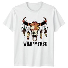 Image of Wild And Free T-Shirt Western Desert Gift For Him And Her