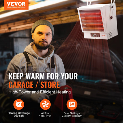 Electric Garage Heater, ETL Listed