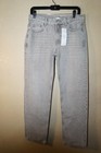 Gina Tricot perfect low straight Lt. gray jeans size 38 US size 6 — photo 2