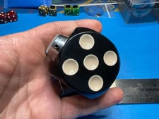 ———-LARGE approximately 2X2 inches —-GEAR SHIFT DICE KNOB——-NOT BAKELITE—-—