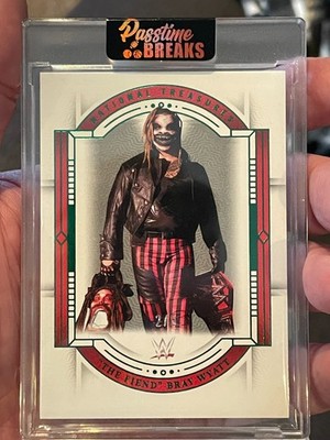 2024 WWE National Treasures Bray Wyatt The Fiend Emerald parallel #'D /5  