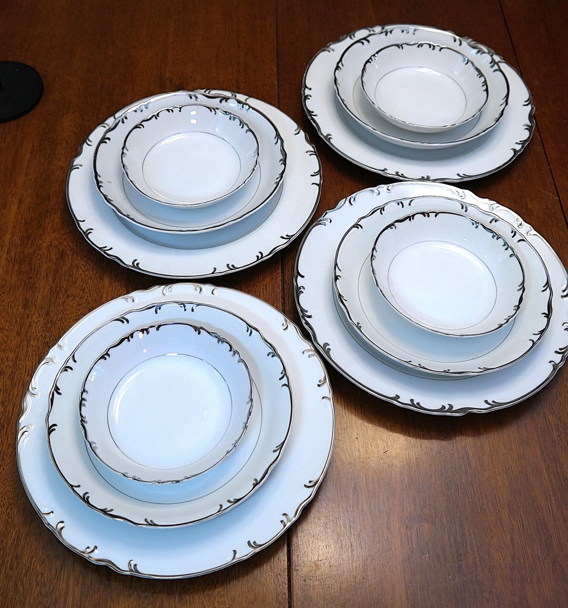 20 pc Mikasa Marlboro Premiere Fine China 9267 Plates & Bowls