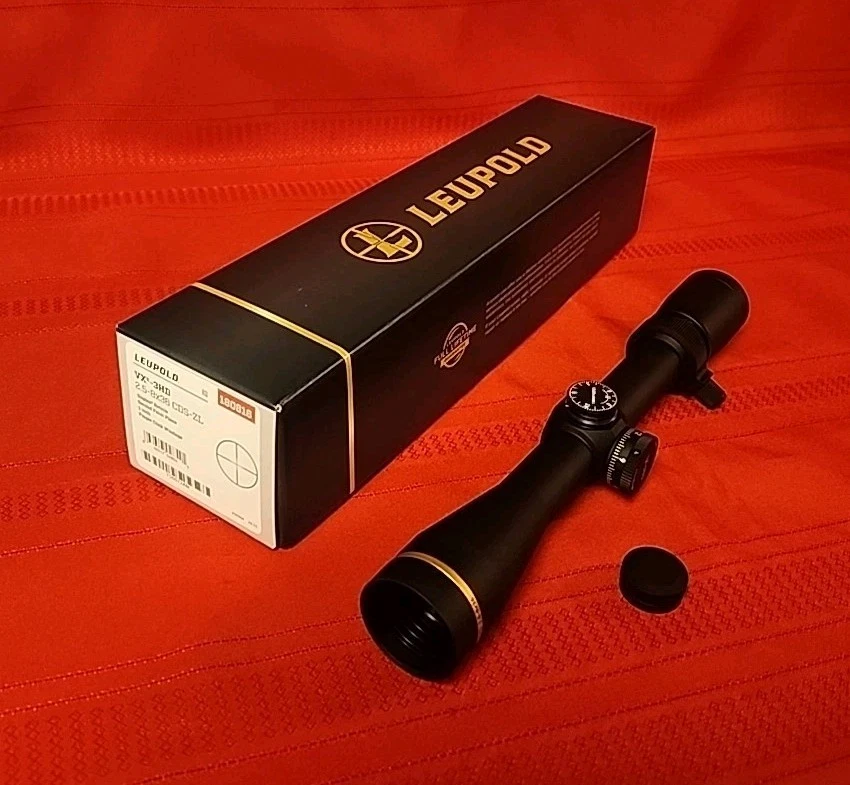 Escopo de rifle duplex fosco LEUPOLD VX-3HD 2.5-8x36mm CDS-ZL 1"" #180616 - Imagem 3 de 4