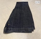 Paper Denim & Cloth Dark Blue Denim Women's Vintage Jeans Button Zip — photo 4