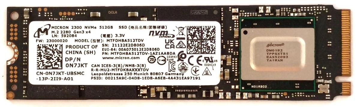 Micron M.2 Interface 512 GB Solid State Drives for sale - eBay