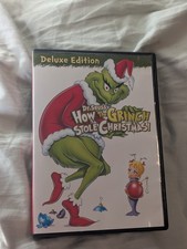Dr. Seuss' How The Grinch Stole Christmas Deluxe Edition DVD Used Once 