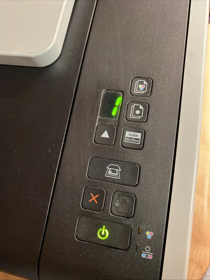 Lexmark Printer X2670 All In One Inkjet Gray Black With Cord Tested Working - Image 2 of 4