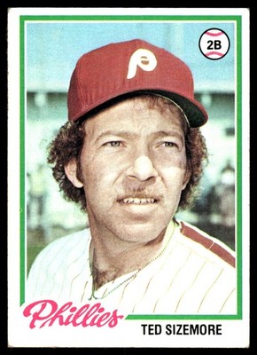Ted Sizemore 1978 Topps #136 Phillies MLB READ FREE SHIPPING AutographDen